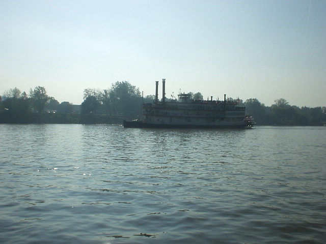 Another boat passed us up.