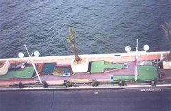 Pier view of putt putt.