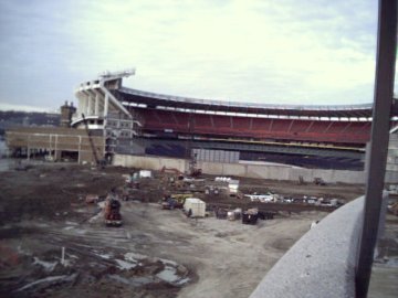 Future home of the Great American Ballpark