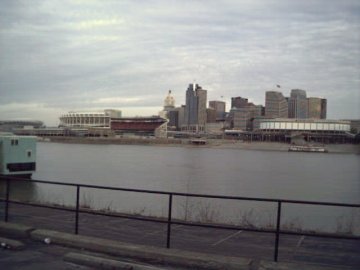 A view of it all from Newport, KY